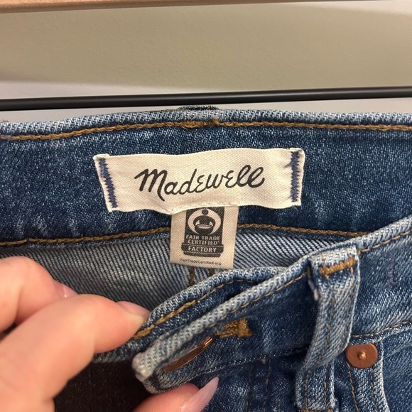 Madewell Slim Demi-Boot Jeans in Northaven Wash Size 23 EUC N0551 - Picture 8 of 10